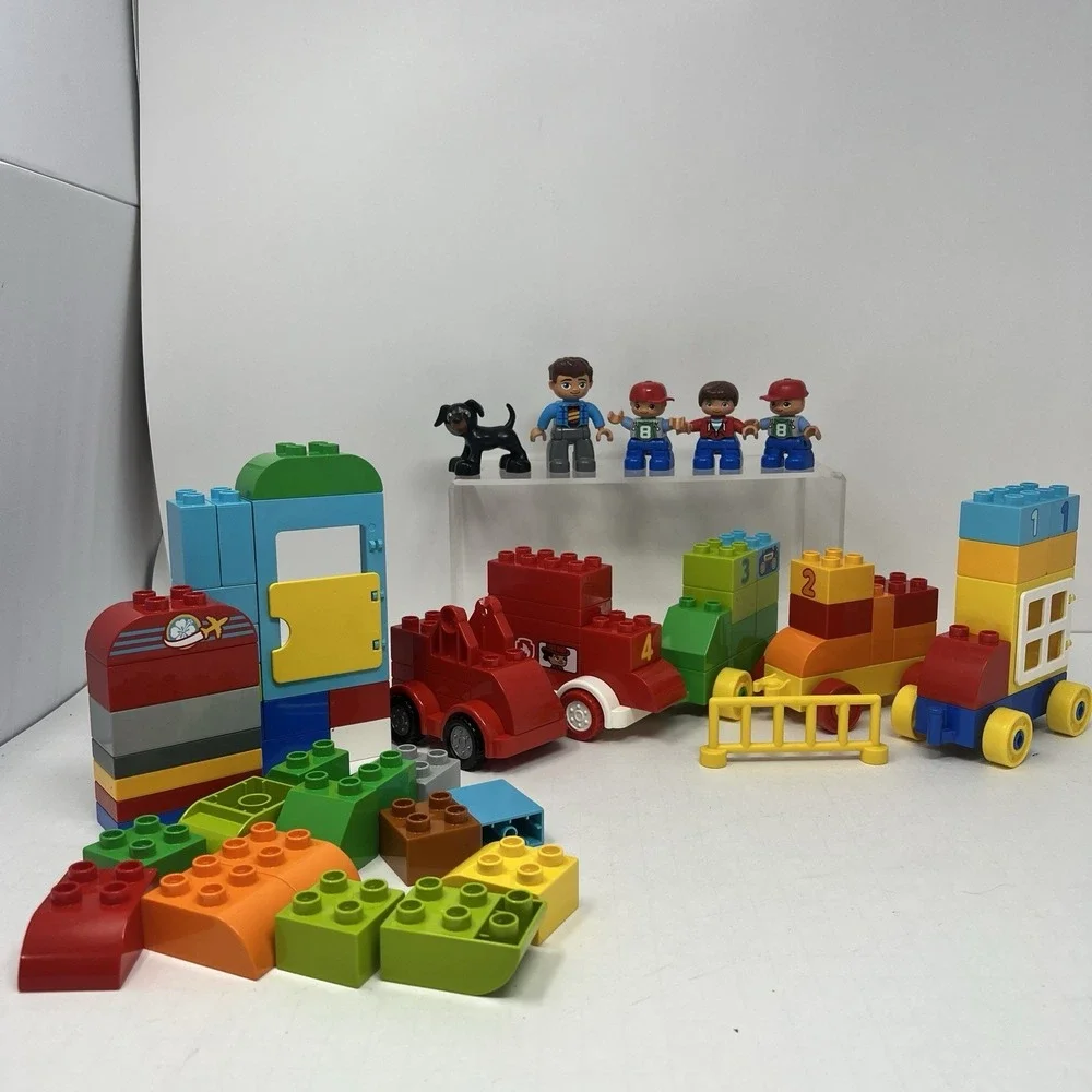 LEGO DUPLO Lot Figures People‎ Vehicles Building Blocks Bricks Toddler Toy